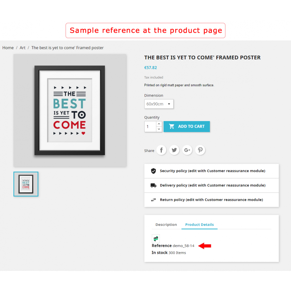 Product Reference Generator