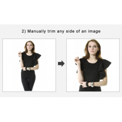 Automatic image trimming and cropping