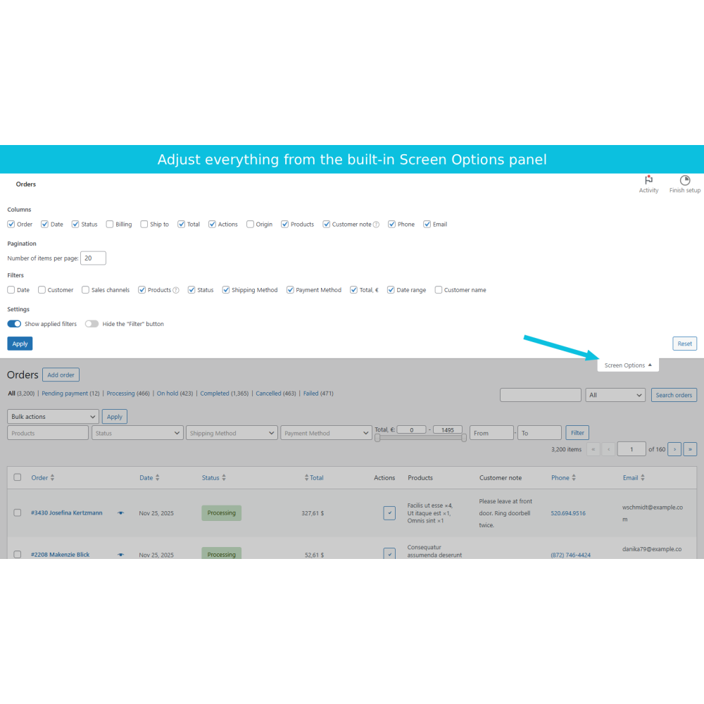 OrderFusion Lite: Free WooCommerce Order Filters & Columns
