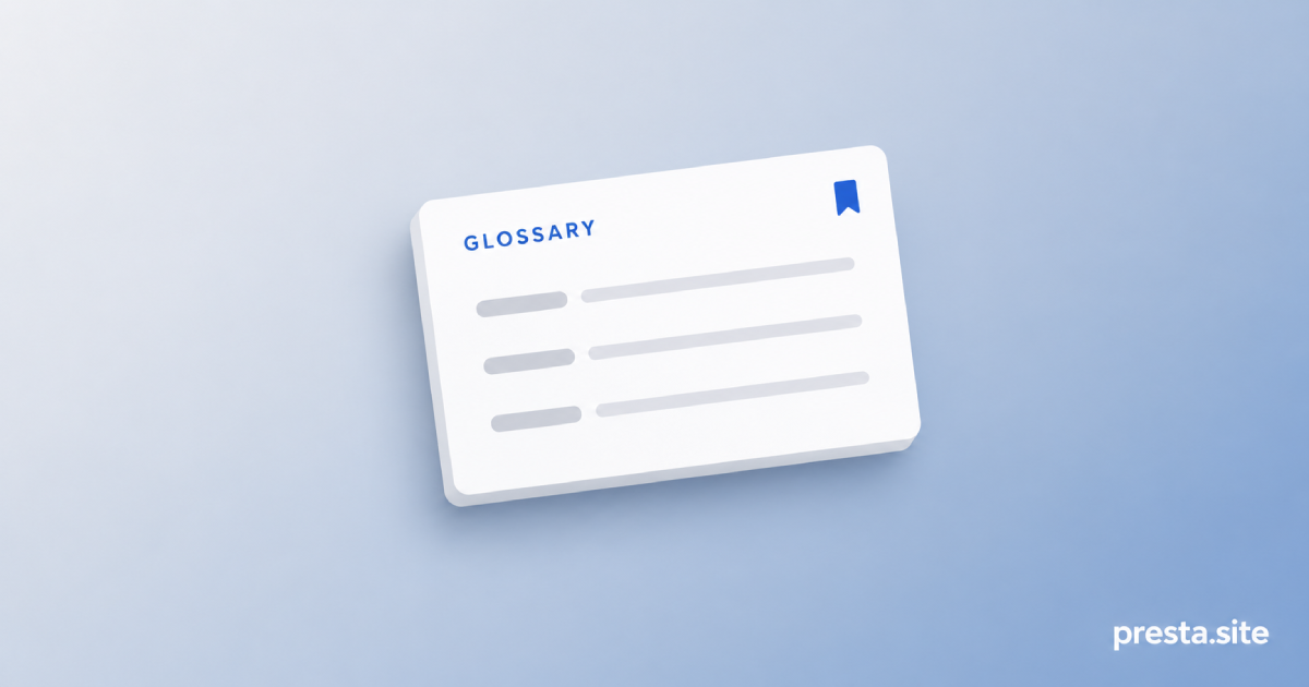 Glossary